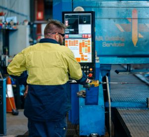 Plasma cutting process